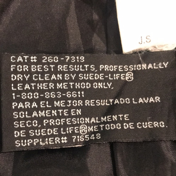 Jacqueline Ferrar Black Leather Tailored Jacket M - Picture 7 of 7